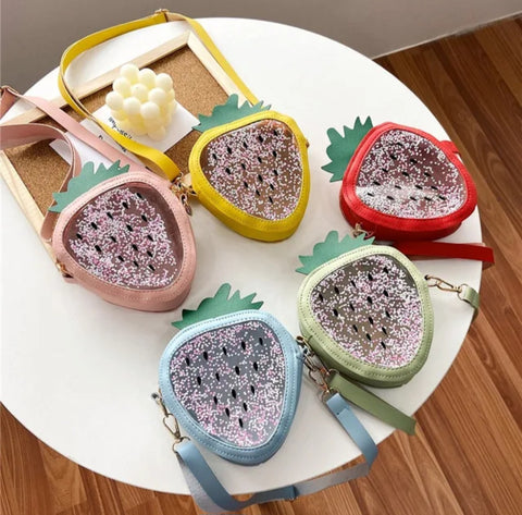 View details for Strawberry Mini Crossbody Bag / purse gift / present for girls Strawberry Mini Crossbody Bag / purse gift / present for girls