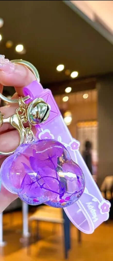 Eternal Cloud Flower Keychain - Perfect gift for kids and adults - Pink|Purple|Blue|Yellow