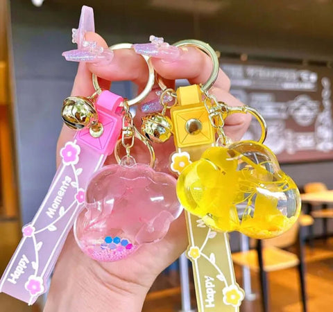 Eternal Cloud Flower Keychain - Perfect gift for kids and adults - Pink|Purple|Blue|Yellow